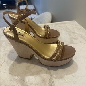 Kate Spade Wedge Espadrille Sandal, Sz 9